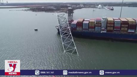 Mỹ tìm thấy hộp đen của tàu chở hàng gây tai nạn trong vụ sập cầu