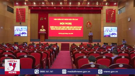 Hội nghị triển khai Luật thực hiện dân chủ ở cơ sở trong ngành kiểm sát nhân dân