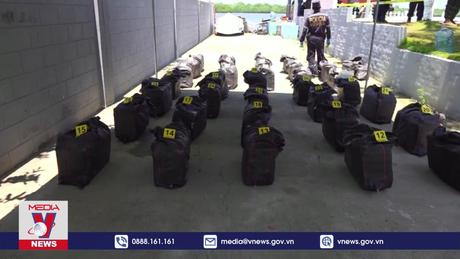 El Salvador thu giữ hơn 1,4 tấn cocaine