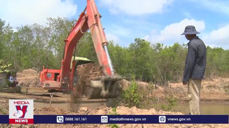 Khắc phục hậu quả lấn chiếm rừng ngập mặn Bạc Liêu