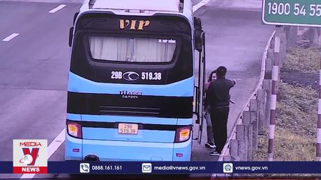 Xử lý nghiêm tình trạng đón, trả khách trên cao tốc