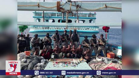 Ấn Độ giải cứu tàu cá Iran khỏi cướp biển Somalia