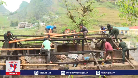 Hà Giang hỗ trợ nhân dân khắc phục hậu quả do mưa đá và lốc xoáy