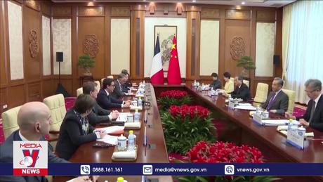 Trung Quốc và Pháp cam kết tăng cường hợp tác