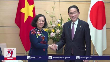 Tiếp tục ngày làm việc của Đoàn đại biểu cấp cao Đảng ta tại Nhật Bản