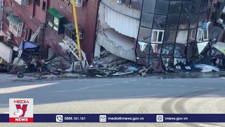 Thương vong tiếp tục tăng trong động đất Đài Loan (Trung Quốc)