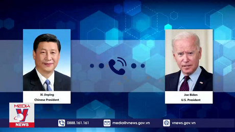 Tổng thống Mỹ và Chủ tịch Trung Quốc điện đàm