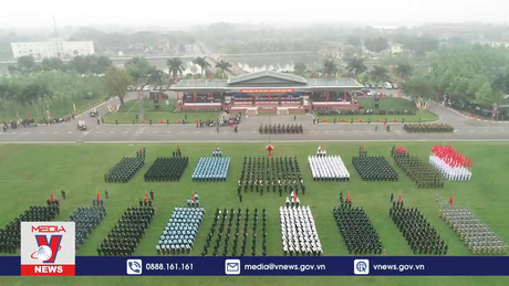 Kiểm tra hợp luyện diễu binh, diễu hành kỷ niệm 70 năm chiến thắng Điện Biên Phủ