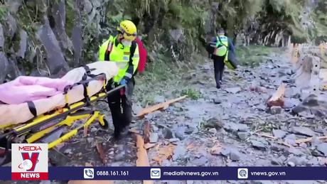 Tiếp tục tìm kiếm người mắc kẹt trong trận động đất tại Đài Loan (Trung Quốc)