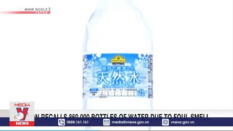 AEON thu hồi nước khoáng có mùi bất thường