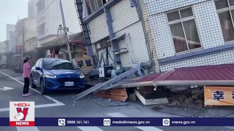 Đài Loan (Trung Quốc) tiếp tục tìm kiếm người mất tích sau trận động đất