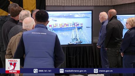 Tổng thống J.Biden cam kết xây dựng lại cầu Francis Scott Key