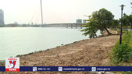 Cơ bản xử lý xong số xà bần dưới chân cầu Trần Thị Lý