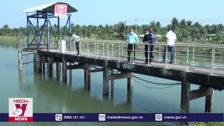 Tiền Giang công bố tình huống khẩn cấp về thiên tai xâm nhập mặn