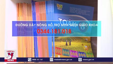 Công bố điện thoại đường dây nóng hỗ trợ mua sách giáo khoa