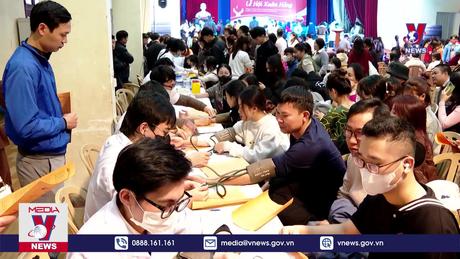 Lan tỏa sâu rộng nghĩa cử cao đẹp hiến máu cứu người 