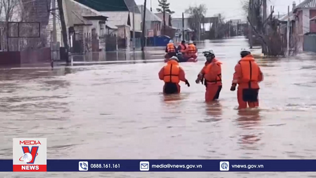 Lũ lụt nghiêm trọng do vỡ đập tại Nga