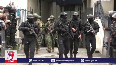 Nhân viên Đại sứ quán Mexico rời Ecuador về nước