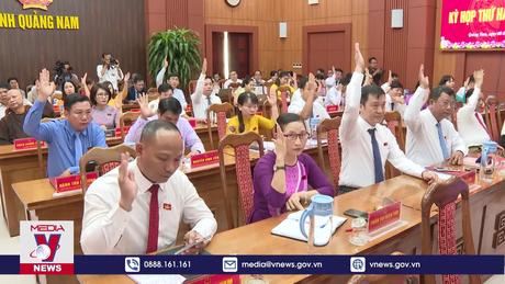 Quảng Nam miễn nhiệm một số chức danh lãnh đạo tỉnh