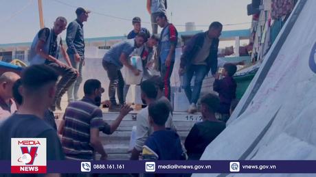 Chuyến hàng cứu trợ quan trọng đã đến Gaza