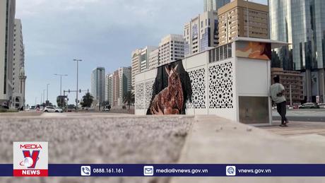 UAE tô điểm thủ đô với hội họa đường phố