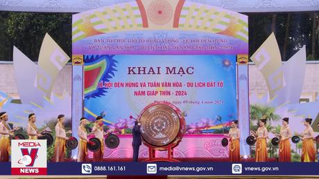 Phú Thọ khai mạc Lễ hội Đền Hùng 
