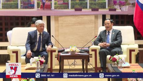Lào đánh giá cao hợp tác giữa hai tổ chức Mặt trận Việt - Lào