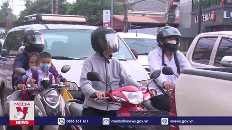 Lào cảnh báo mưa đá và ô nhiễm không khí ở mức báo động