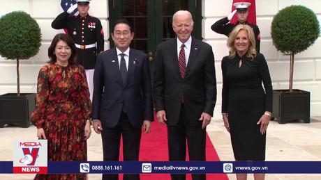 Tổng thống Mỹ tiếp đón Thủ tướng Nhật Bản