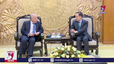 Trưởng ban Đối ngoại Trung ương tiếp Bộ trưởng Ngoại giao Brazil