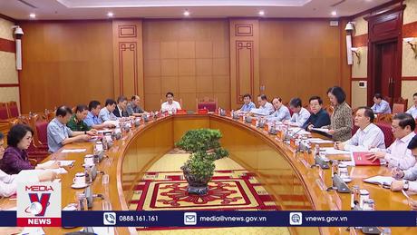 Thường trực Ban Bí thư chủ trì giao ban công tác