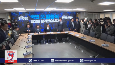 Đảng đối lập chính Hàn Quốc thắng lớn