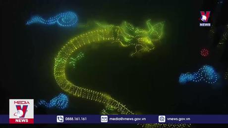 Hà Nội tiếp tục tổ chức trình diễn ánh sáng bằng máy bay không người lái 