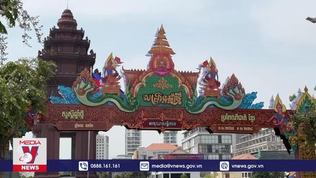 Campuchia bắt đầu kỳ nghỉ Tết cổ truyền 2024  