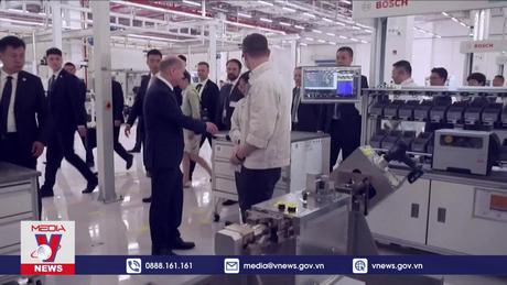 Đức kêu gọi mở cửa thị trường châu Âu cho ô tô Trung Quốc