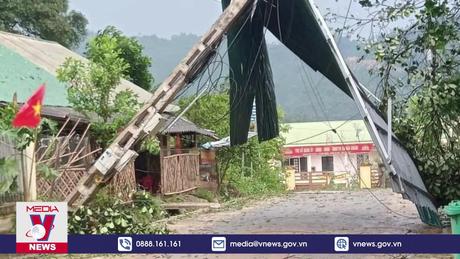 Nghệ An khẩn trương khắc phục hậu quả do giông lốc