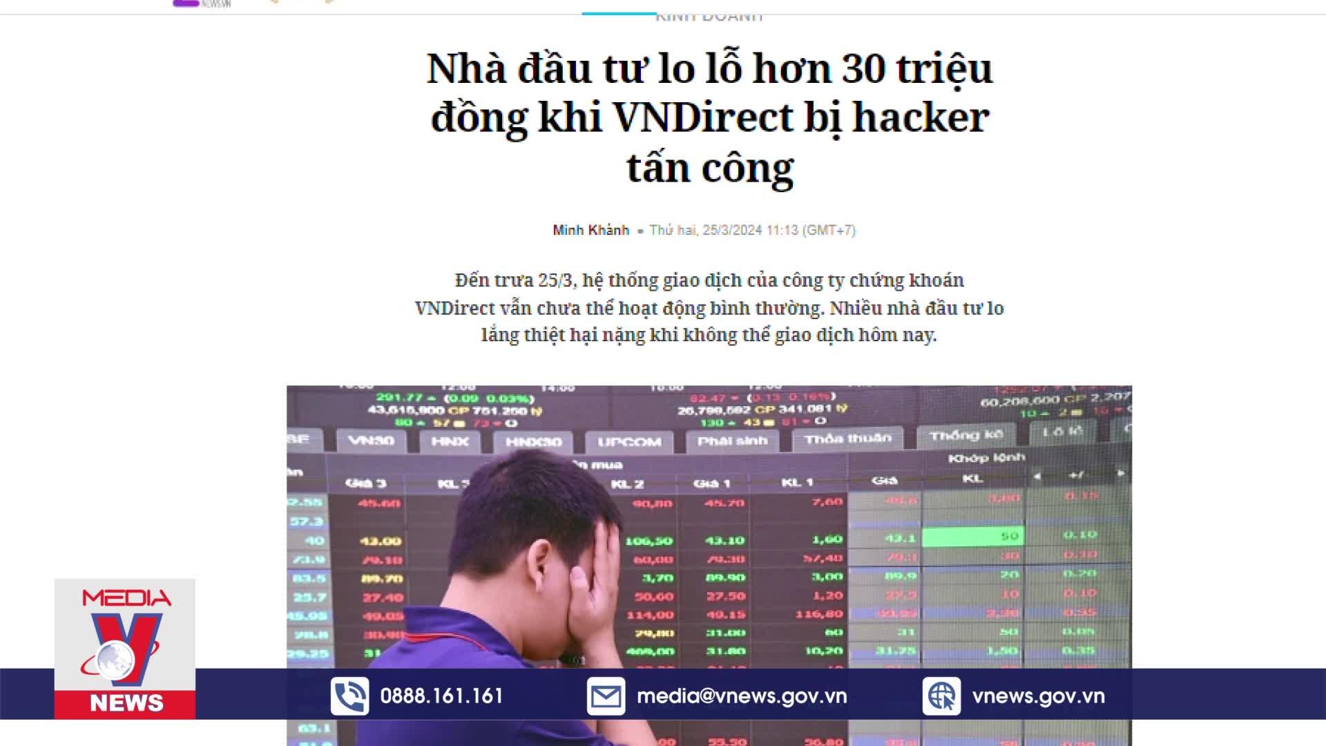 Tiêu điểm kinh tế: Ứng phó với tấn công mạng