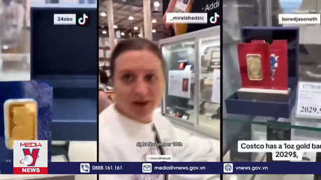 Siêu thị bán lẻ Mỹ 'hốt bạc' nhờ bán vàng