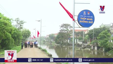 Thanh niên Nam Định thắp sáng đường quê  