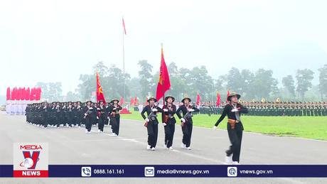 Tổng duyệt Diễu binh diễu hành kỷ niệm 70 năm chiến thắng Điện Biên Phủ