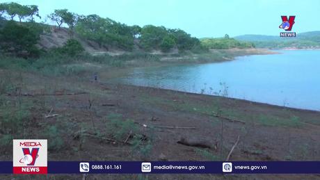 Mực nước ở các ao, hồ của Bình Phước xuống thấp