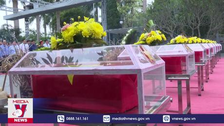 Hà Giang truy điệu và an táng hài cốt liệt sỹ