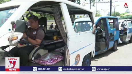 Philippines cấm xe ba bánh chạy điện trên đường phố