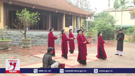 Lan tỏa di sản hát xoan Phú Thọ trên không gian mạng