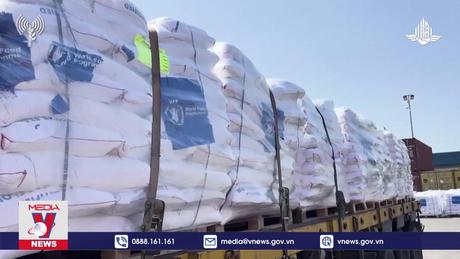 Israel mở cửa cảng Ashdod cho hàng cứu trợ vào Gaza