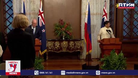 Philippines, New Zealand nhất trí nâng cấp quan hệ song phương