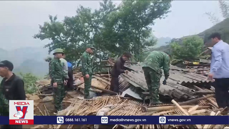 Hà Giang khẩn trương giúp dân khắc phục hậu quả dông lốc  