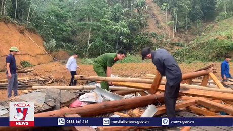 Giông lốc gây thiệt hại tại Yên Bái