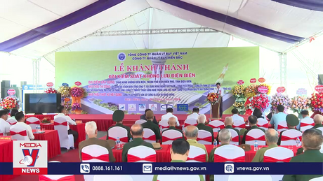 Khánh thành đài kiểm soát không lưu Điện Biên