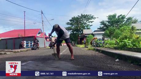 Núi lửa ở Indonesia tiếp tục phun trào